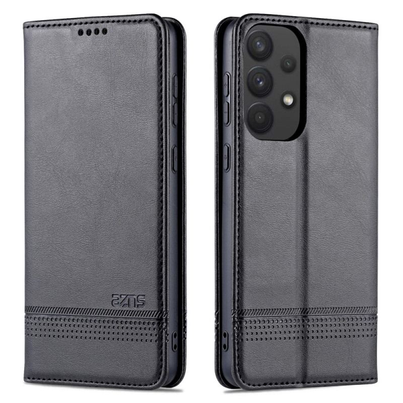 Capa De Celular Para Samsung Galaxy A33 5G Flip Couro Sintético Azns