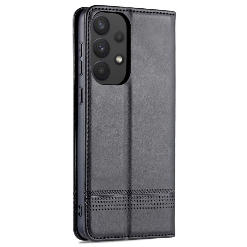 Capa De Celular Para Samsung Galaxy A33 5G Flip Couro Sintético Azns