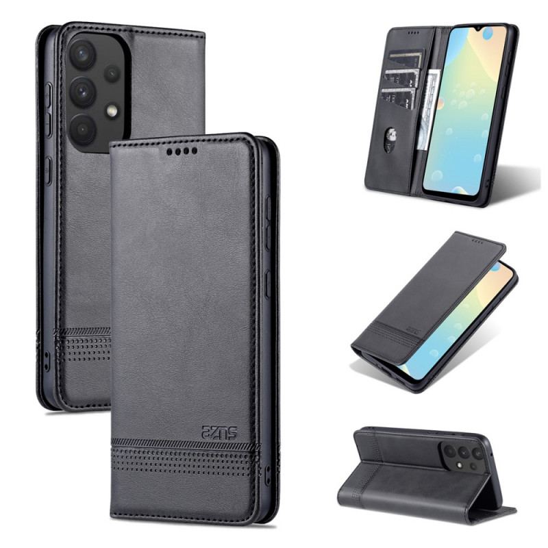 Capa De Celular Para Samsung Galaxy A33 5G Flip Couro Sintético Azns