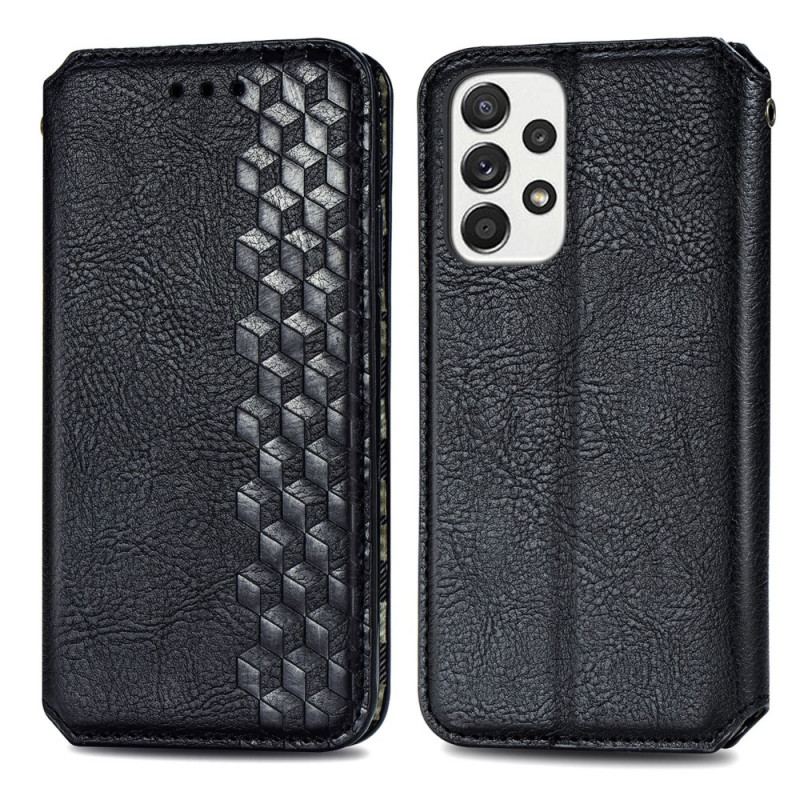 Capa De Celular Para Samsung Galaxy A33 5G Flip Cubos 3d