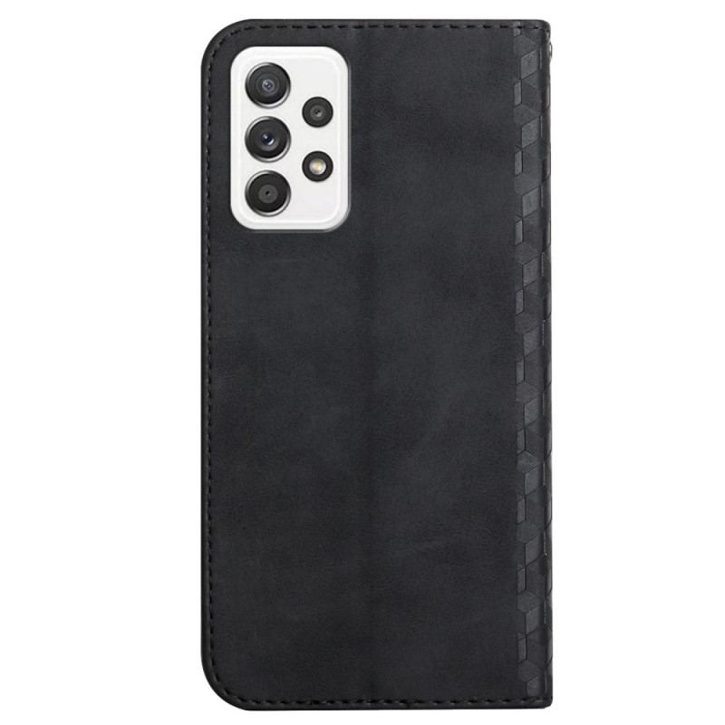 Capa De Celular Para Samsung Galaxy A33 5G Flip Estilo Couro Padrão 3d