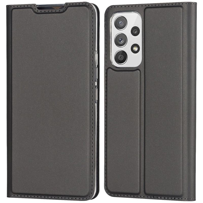 Capa De Celular Para Samsung Galaxy A33 5G Flip Estilo De Couro Ultrafino