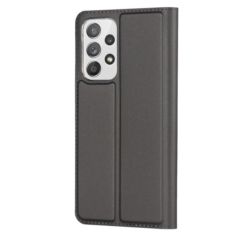 Capa De Celular Para Samsung Galaxy A33 5G Flip Estilo De Couro Ultrafino