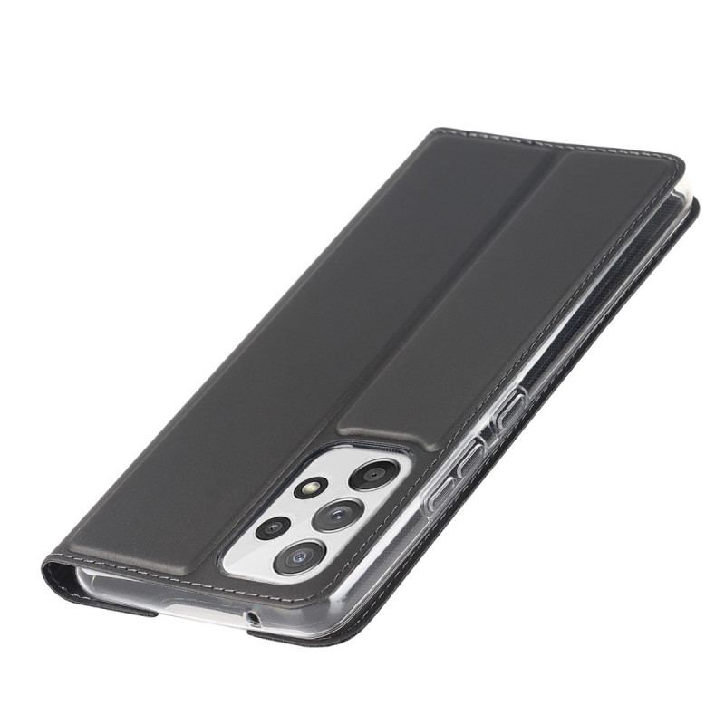 Capa De Celular Para Samsung Galaxy A33 5G Flip Estilo De Couro Ultrafino