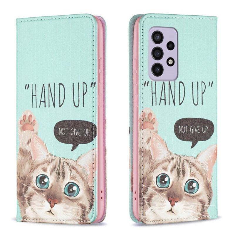 Capa De Celular Para Samsung Galaxy A33 5G Flip Hand-up