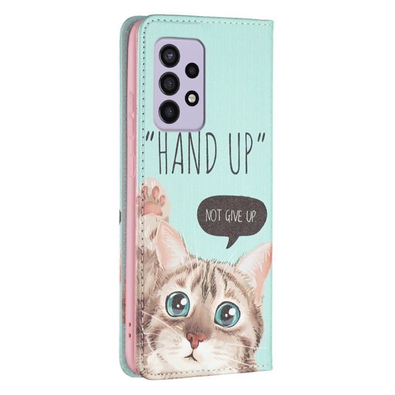 Capa De Celular Para Samsung Galaxy A33 5G Flip Hand-up