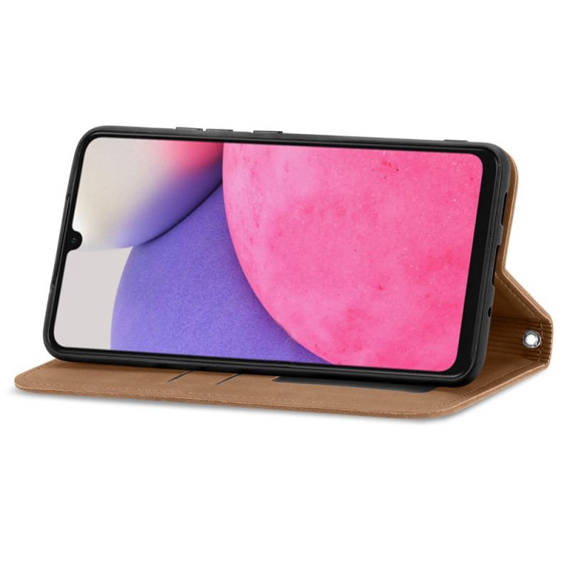 Capa De Celular Para Samsung Galaxy A33 5G Flip Toque De Pele