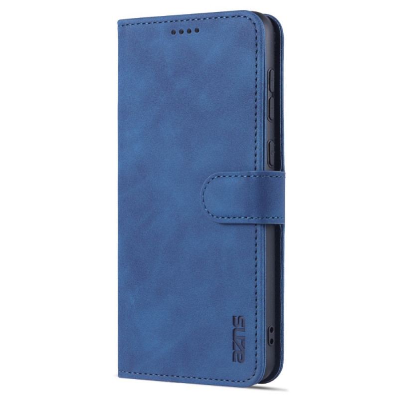 Capa De Couro Para Samsung Galaxy A33 5G Couro Sintético Azns