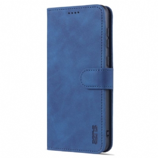 Capa De Couro Para Samsung Galaxy A33 5G Couro Sintético Azns