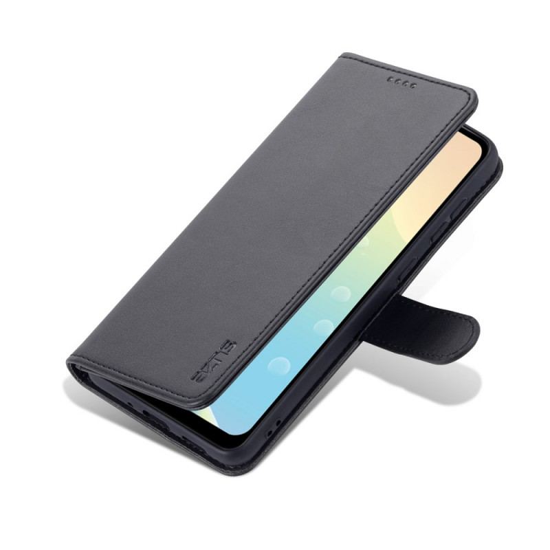 Capa De Couro Para Samsung Galaxy A33 5G Couro Sintético Azns