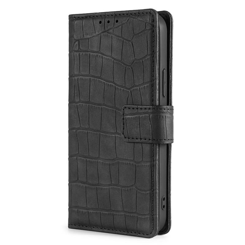 Capa Flip Para Samsung Galaxy A33 5G Crocodilo