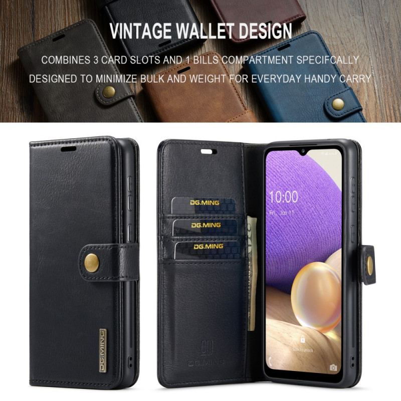 Capa Capa Flip Para Samsung Galaxy A33 5G Dg. Ming Destacável