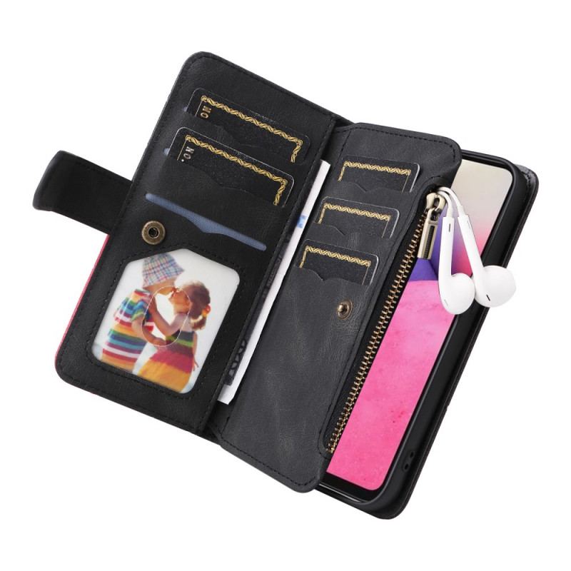 Capa Flip Para Samsung Galaxy A33 5G Dois Tons