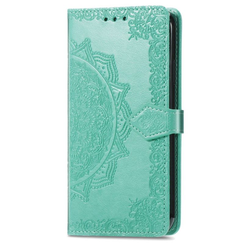 Capa Flip Para Samsung Galaxy A33 5G Mandala Idade Média