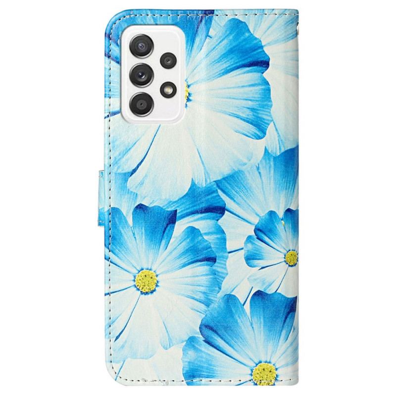 Capa Flip Para Samsung Galaxy A33 5G O Estilo Floral