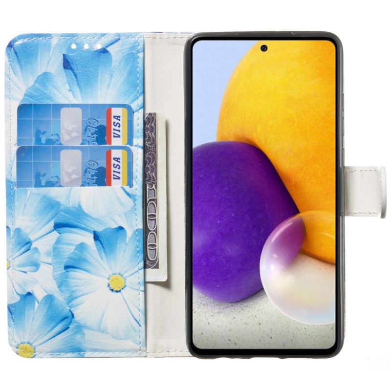 Capa Flip Para Samsung Galaxy A33 5G O Estilo Floral