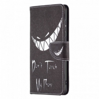 Capa Flip Para Samsung Galaxy A33 5G Telefone Do Diabo