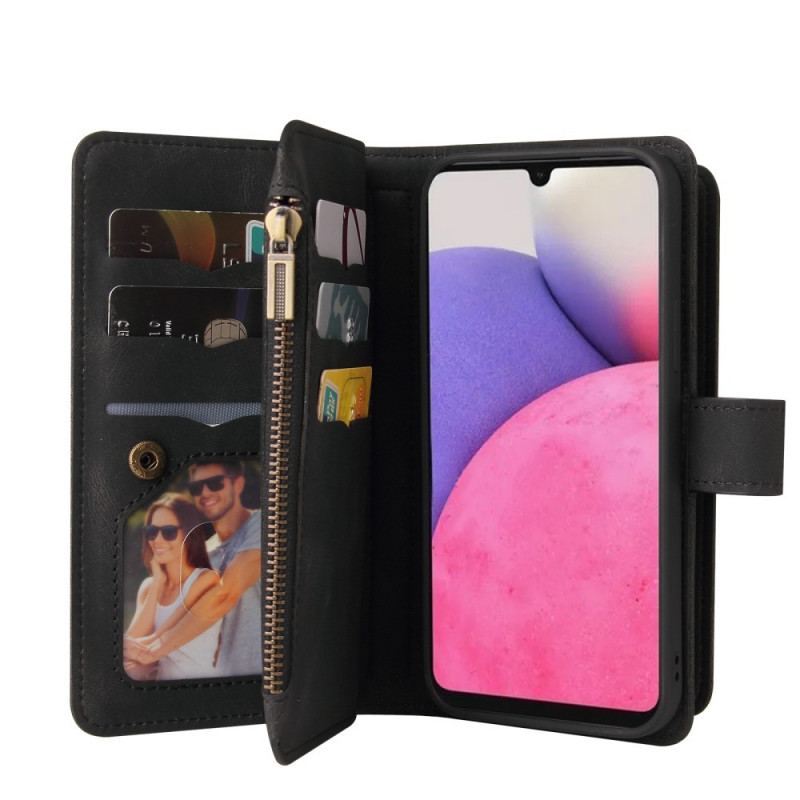 Capa Flip Para Samsung Galaxy A33 5G Vintage Multifuncional