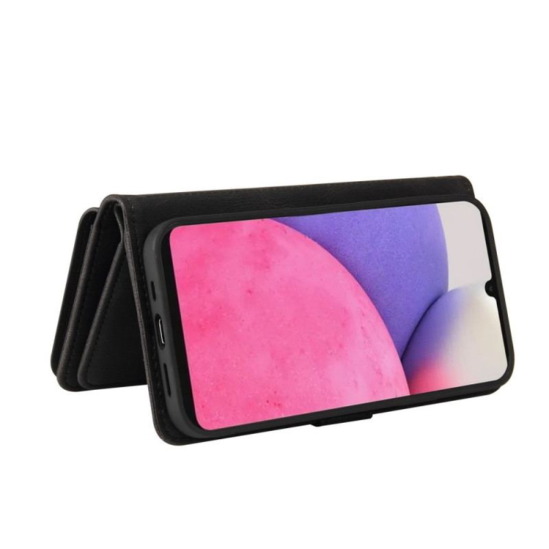 Capa Flip Para Samsung Galaxy A33 5G Vintage Multifuncional