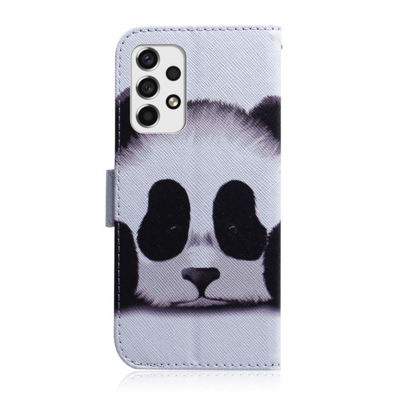 Capa Folio Para Samsung Galaxy A33 5G Cara De Panda