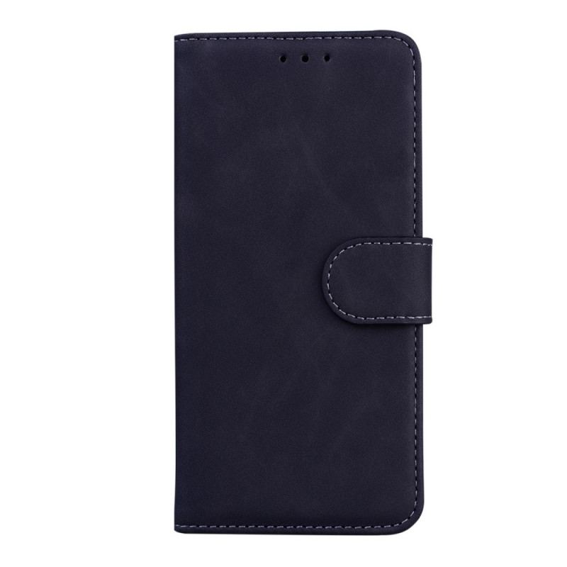 Capa Folio Para Samsung Galaxy A33 5G Design De Cores Sólidas