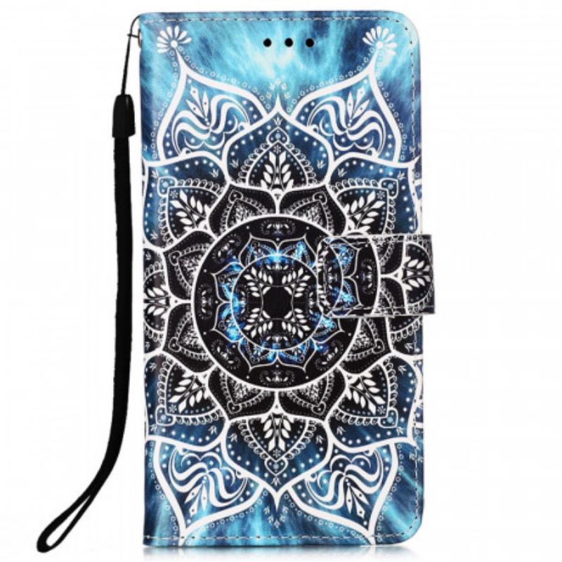 Capa Folio Para Samsung Galaxy A33 5G Mandala No Céu