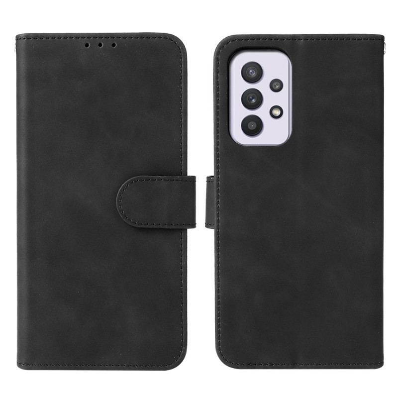 Capa Folio Para Samsung Galaxy A33 5G Toque De Pele