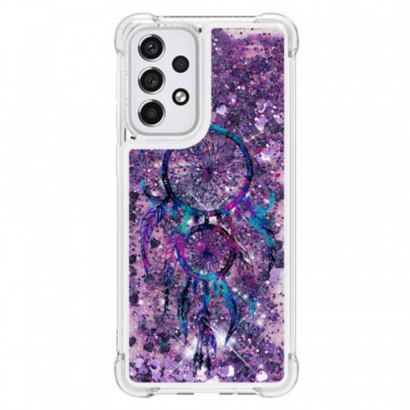 Capa Para Samsung Galaxy A33 5G Apanhador De Sonhos Glitter