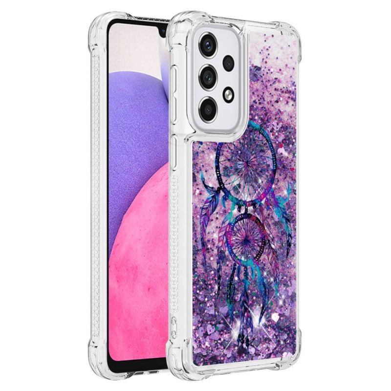 Capa Para Samsung Galaxy A33 5G Apanhador De Sonhos Glitter