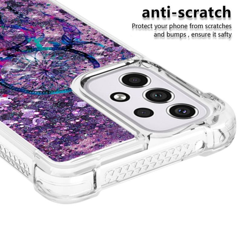 Capa Para Samsung Galaxy A33 5G Apanhador De Sonhos Glitter