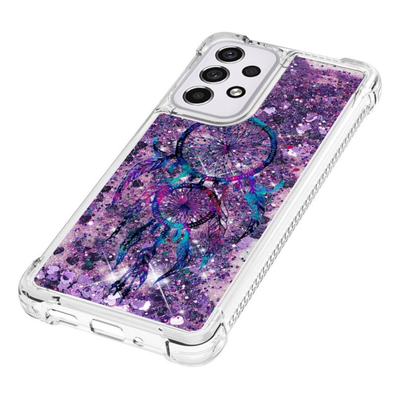 Capa Para Samsung Galaxy A33 5G Apanhador De Sonhos Glitter