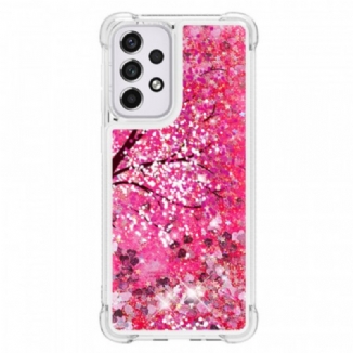 Capa Para Samsung Galaxy A33 5G Árvore Glitter