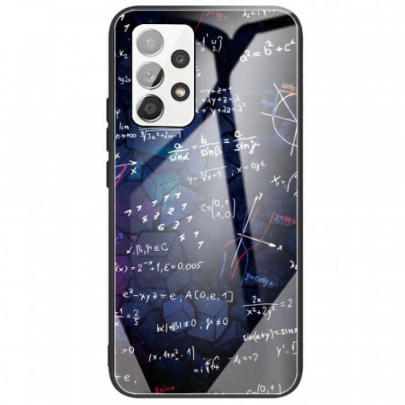 Capa Para Samsung Galaxy A33 5G Cálculos Matemáticos De Vidro Temperado