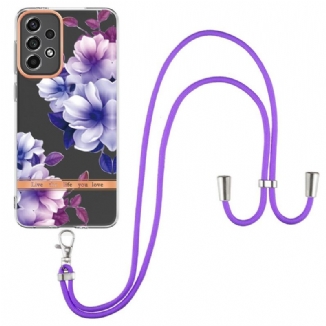 Capa Para Samsung Galaxy A33 5G De celular Cordão Floral