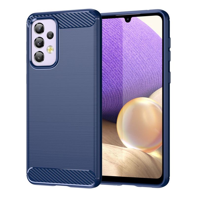 Capa Para Samsung Galaxy A33 5G Fibra De Carbono Escovada