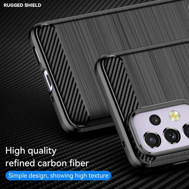 Capa Para Samsung Galaxy A33 5G Fibra De Carbono Escovada