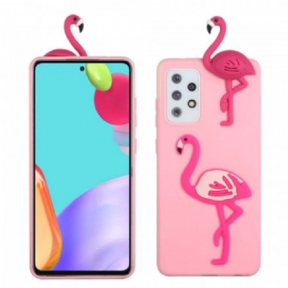 Capa Para Samsung Galaxy A33 5G Flamingo 3d