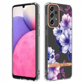 Capa Para Samsung Galaxy A33 5G Floral Sem Costura