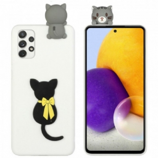 Capa Para Samsung Galaxy A33 5G Gato 3d