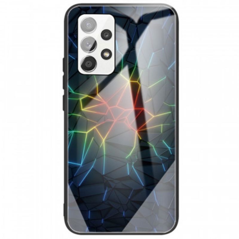 Capa Para Samsung Galaxy A33 5G Geometria Vidro Temperado