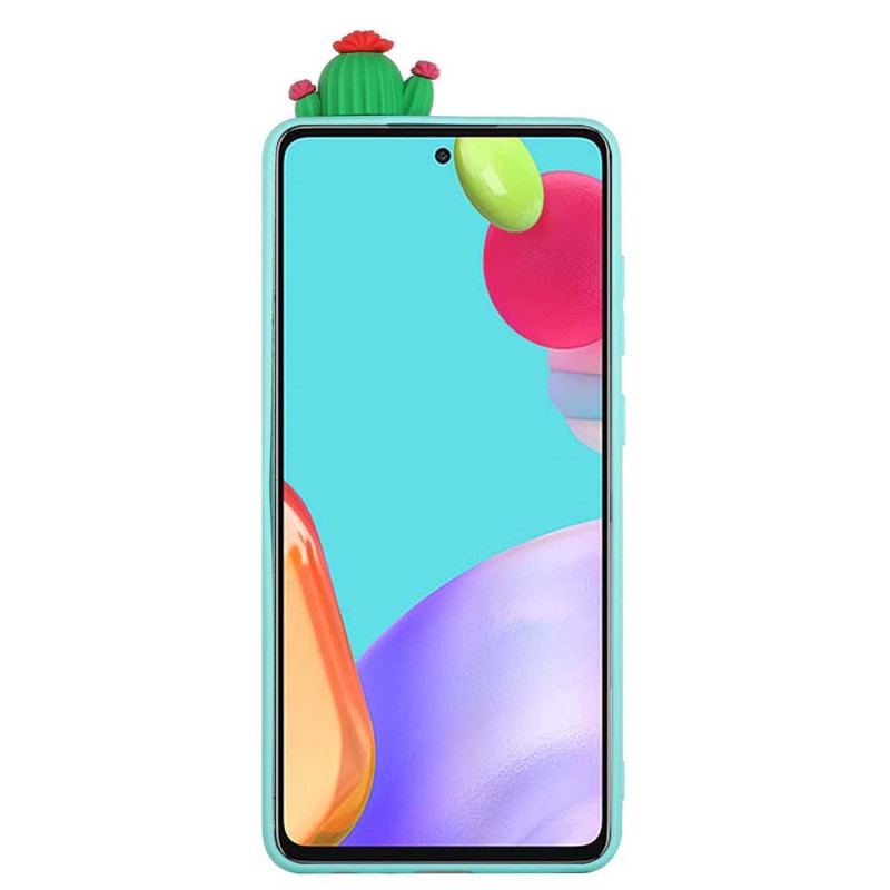 Capa Para Samsung Galaxy A33 5G Loucura De Cacto 3d