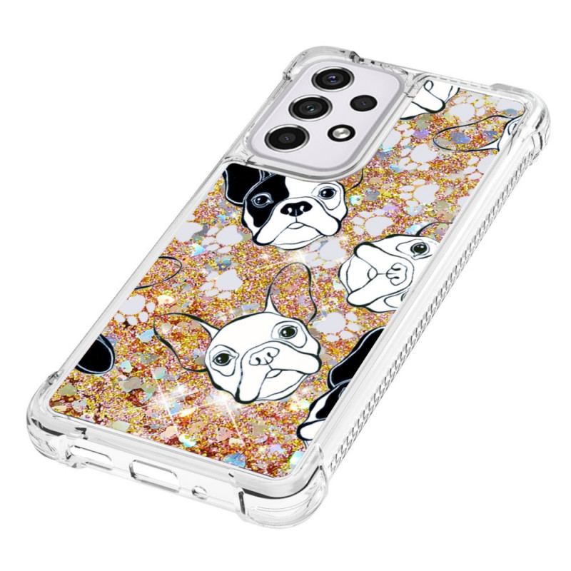 Capa Para Samsung Galaxy A33 5G Mr Dog Lantejoulas