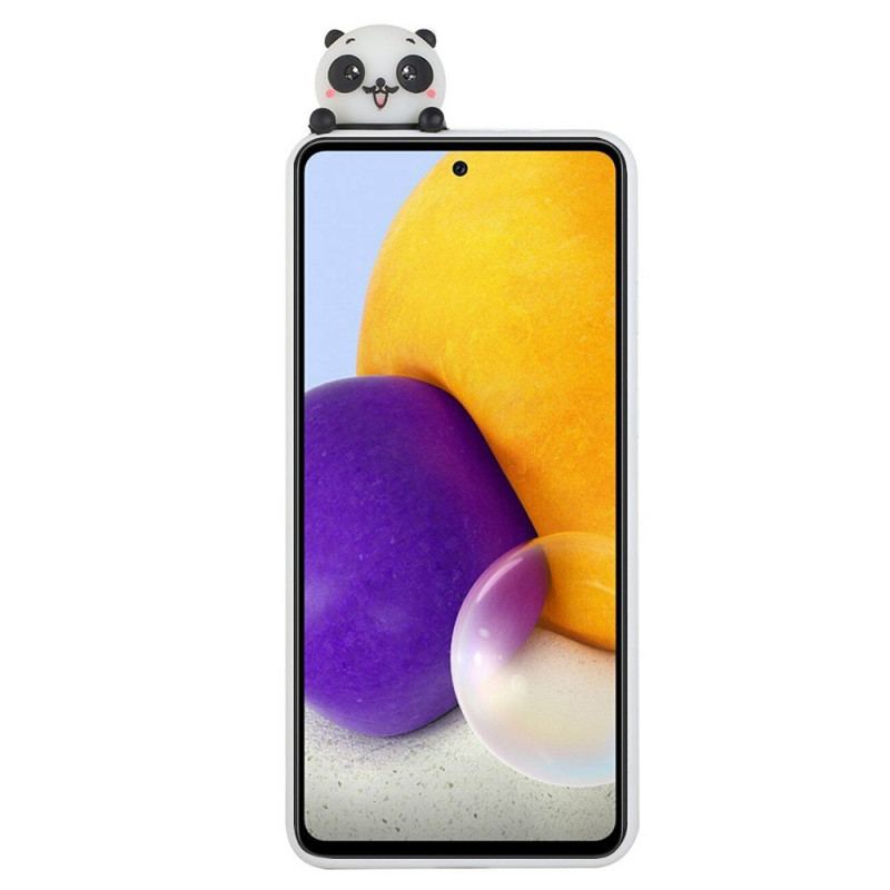 Capa Para Samsung Galaxy A33 5G Panda Divertido 3d