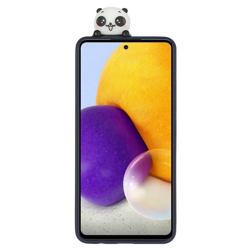 Capa Para Samsung Galaxy A33 5G Panda Gordo 3d