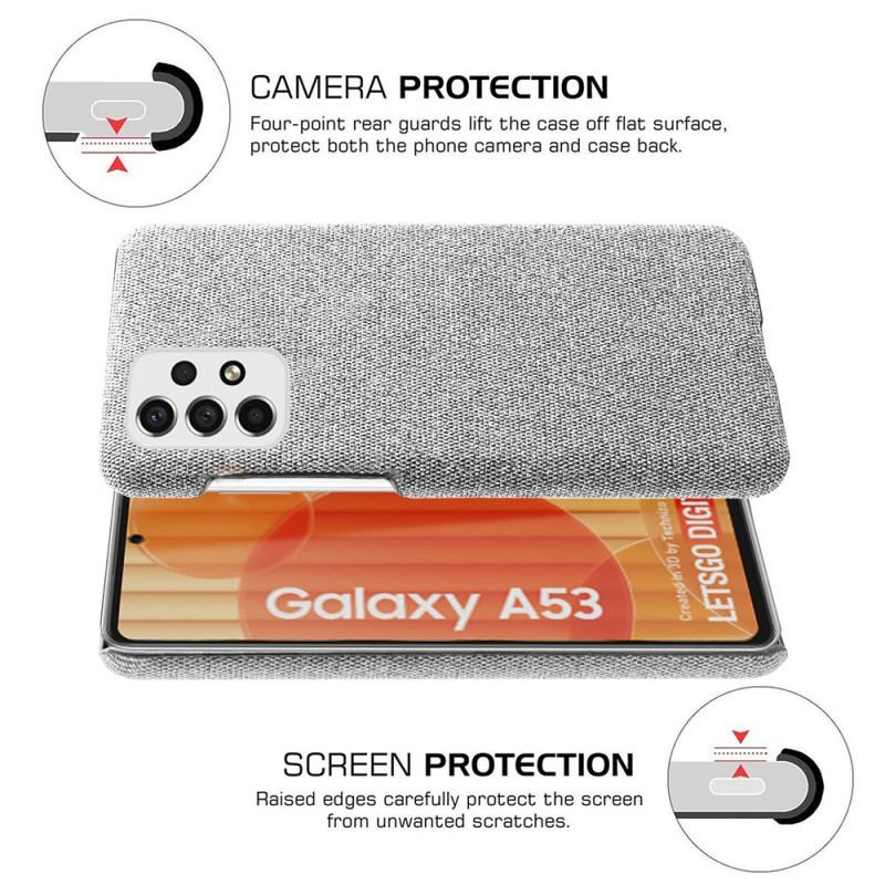 Capa Para Samsung Galaxy A33 5G Textura De Tecido