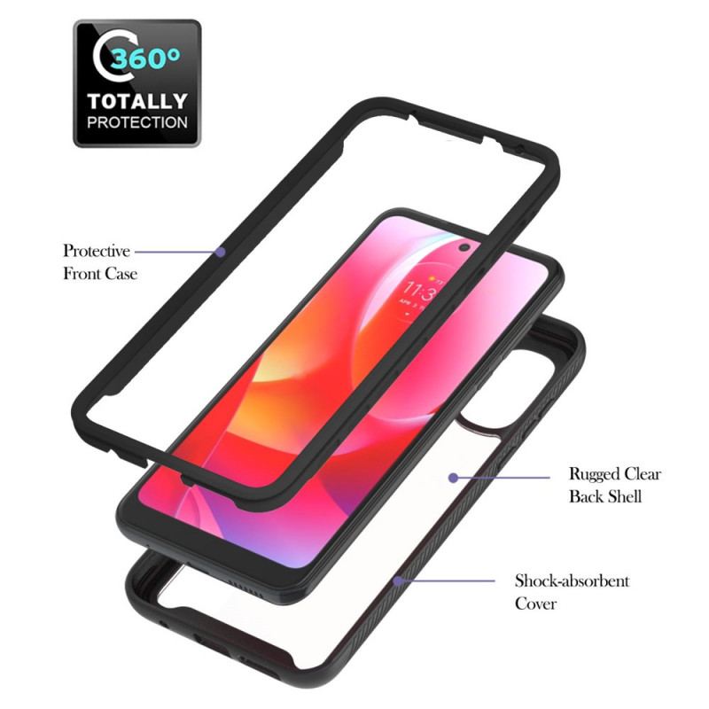 Capa Para Samsung Galaxy A33 5G Transparente Com Suporte De Anel