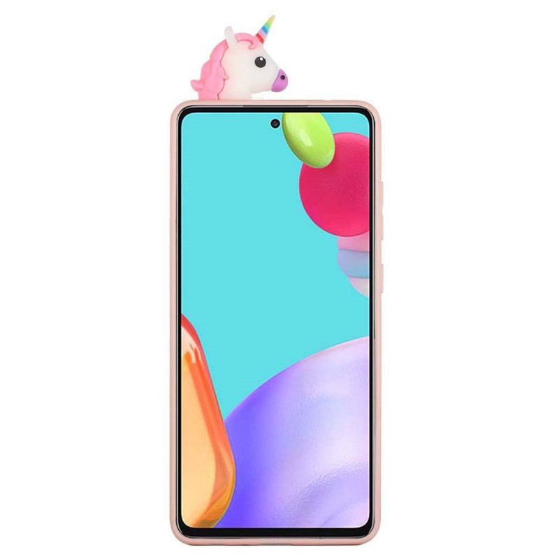 Capa Para Samsung Galaxy A33 5G Unicórnio 3d