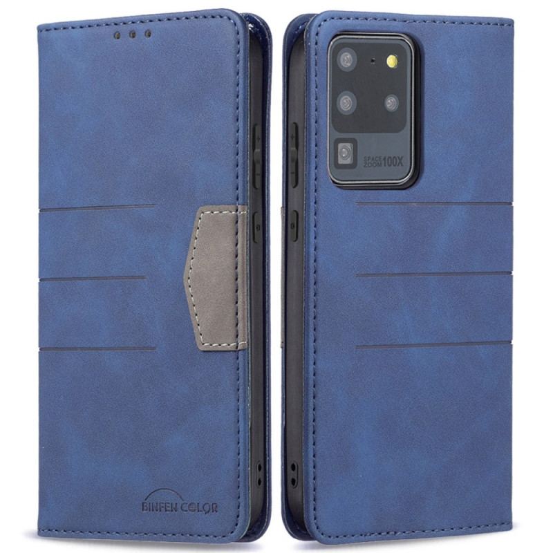 Capa De Celular Para Samsung Galaxy S20 Ultra Flip Cor Binfen