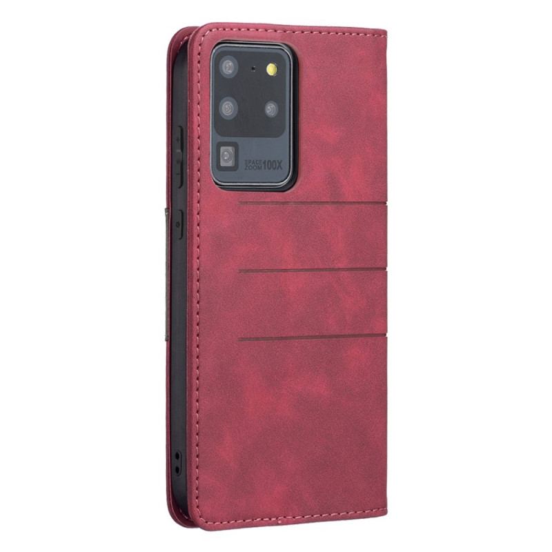 Capa De Celular Para Samsung Galaxy S20 Ultra Flip Cor Binfen