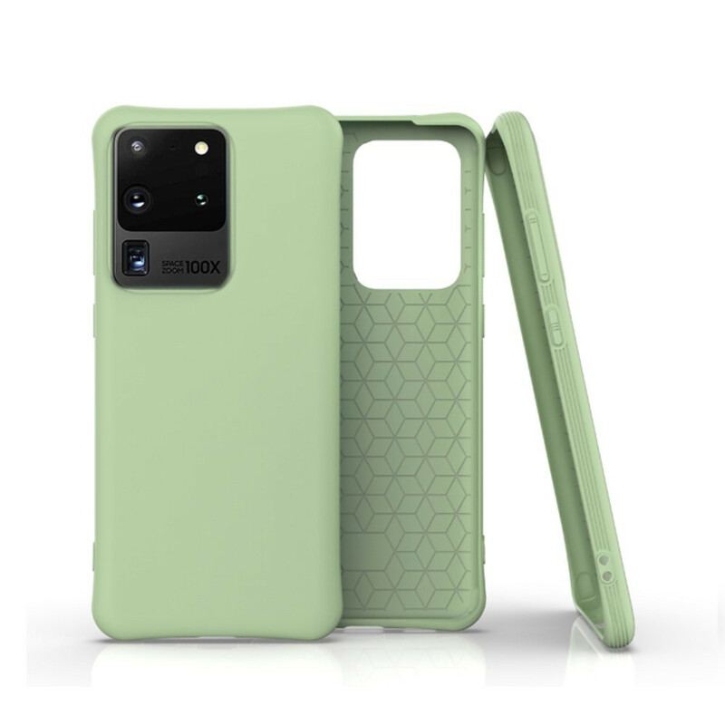 Capa De Celular Para Samsung Galaxy S20 Ultra Silicone Fosco